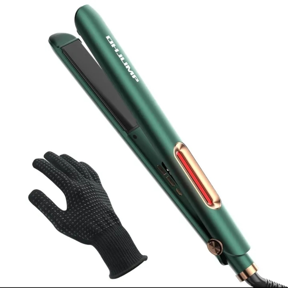 NIB Ionic Ceramic 2-in-1 Curling & Straightener Titanium Floating Plates - Picture 12 of 12